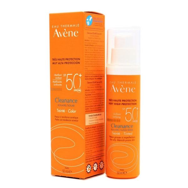 AVENE CLEANANCE SOLAR SPF 50+ MUY ALTA PROTECCION COLOR 50 ML