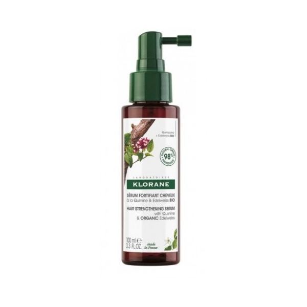 KLORANE SERUM ANTICAIDA A LA QUININA Y EDELWEISS BIO 1 FRASCO CON PULVERIZADOR 100 ML