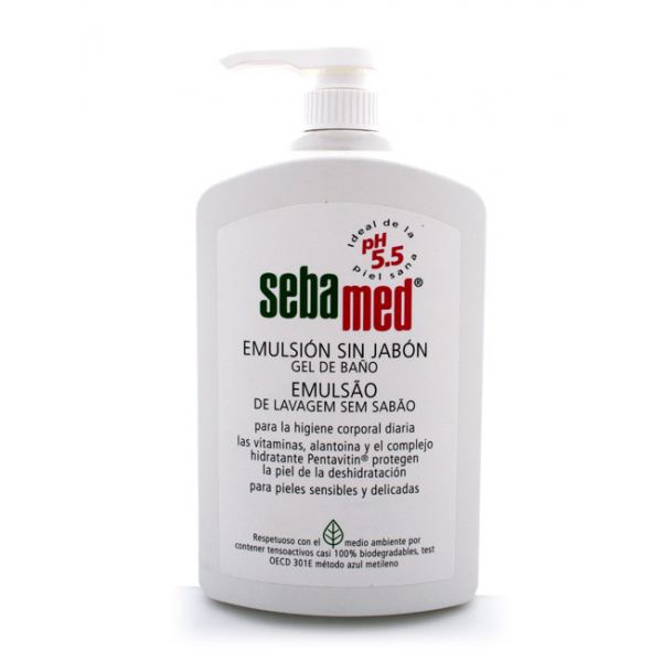 SEBAMED EMULSION SIN JABÓN 1 L