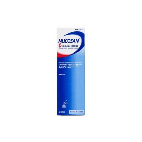 MUCOSAN 6 MG/ML JARABE 1 FRASCO 250 ML