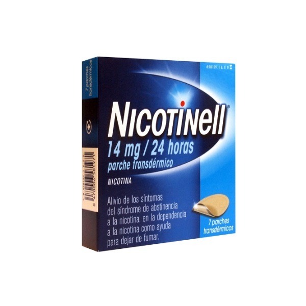 NICOTINELL 14 MG/24 H 7 PARCHES TRANSDERMICOS 35 MG