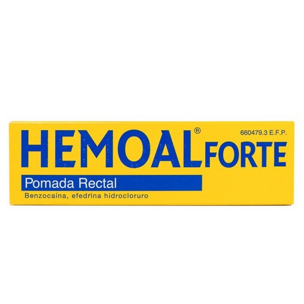 HEMOAL FORTE POMADA RECTAL 1 TUBO 50 G