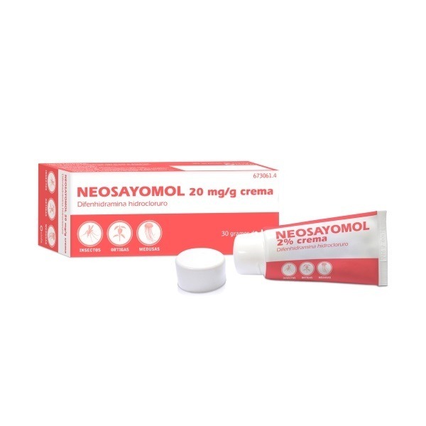 NEOSAYOMOL 20 MG/G CREMA 1 TUBO 30 G